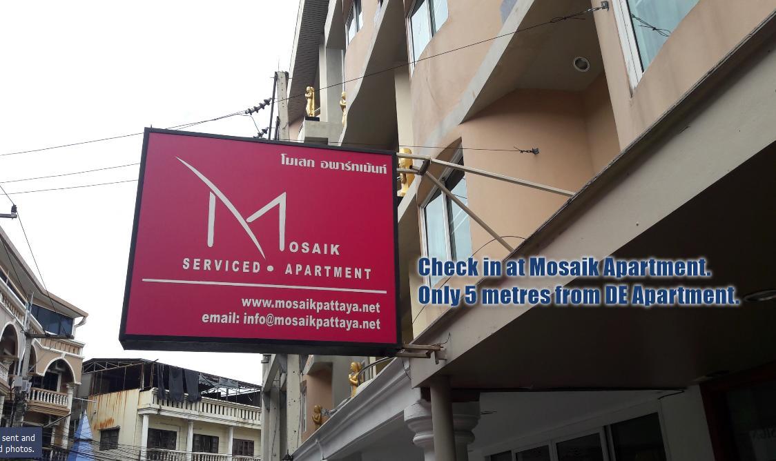 De Apartment Pattaya Exteriör bild